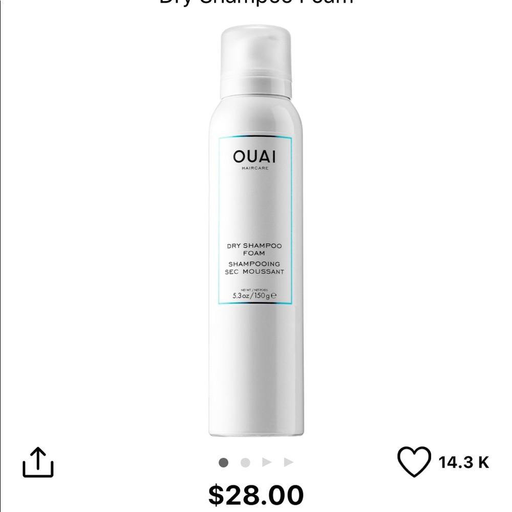 Ouai Dry Shampoo Foam Brand New